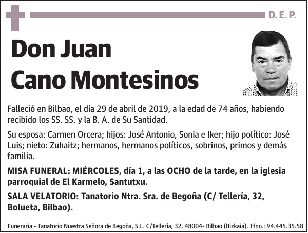 Juan Cano Montesinos