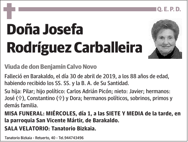 Josefa Rodríguez Carballeira