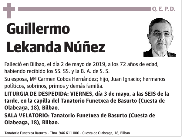 Guillermo Lekanda Núñez