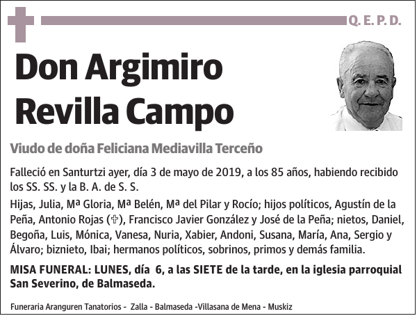 Argimiro Revilla Campo