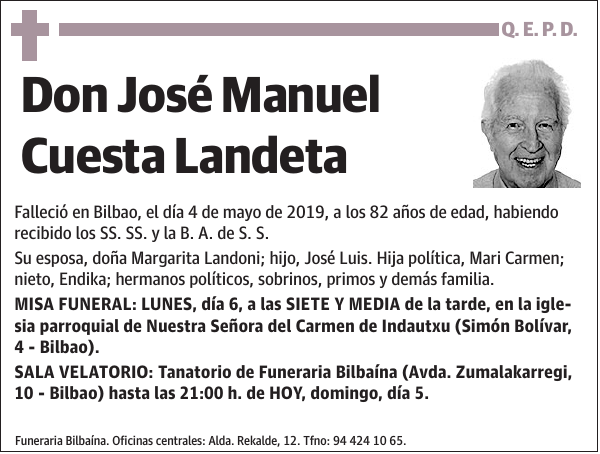 José Manuel Cuesta Landeta