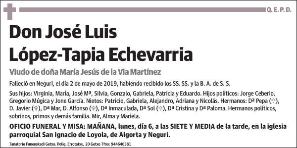 José Luis López-Tapia Echevarria