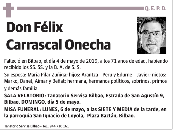 Félix Carrascal Onecha