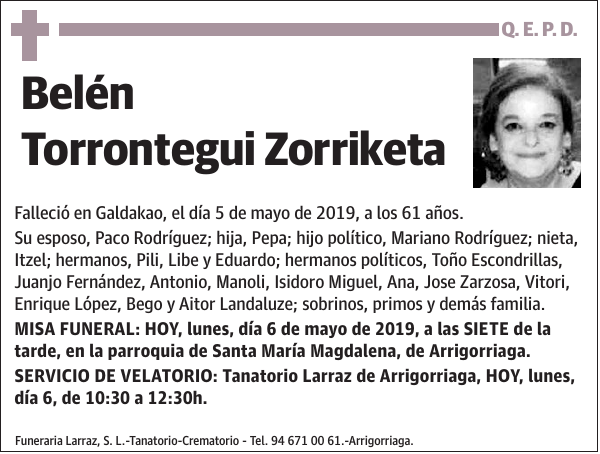 Belén Torrontegui Zorriketa