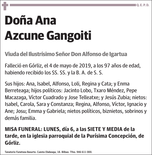 Ana Azcune Gangoiti