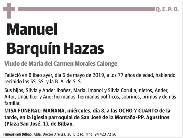 Manuel Barquín Hazas