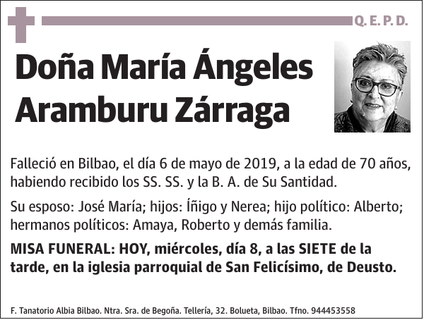 María Ángeles Aramburu Zárraga