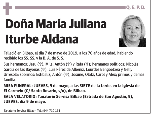 María Juliana Iturbe Aldana