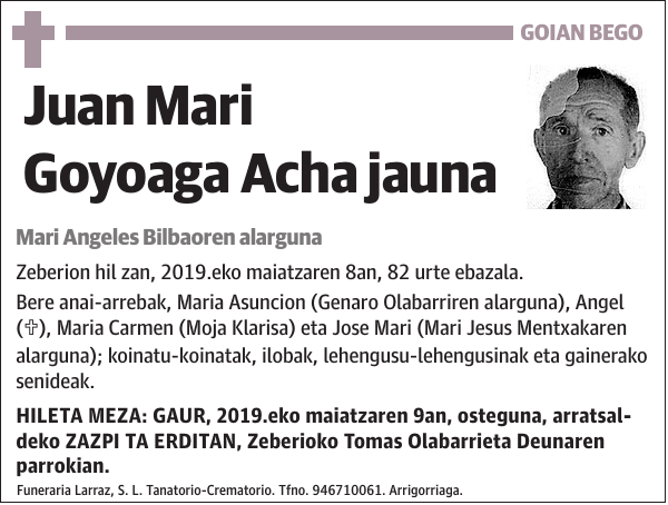 Juan Mari Goyoaga Acha