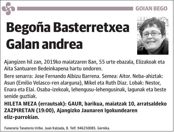 Begoña Basterretxea Galan