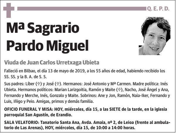 Mª Sagrario Pardo Miguel