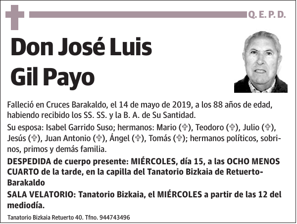 José Luis Gil Payo