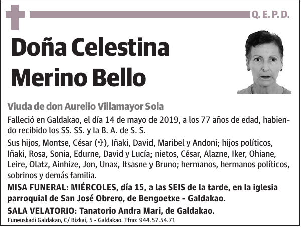 Celestina Merino Bello