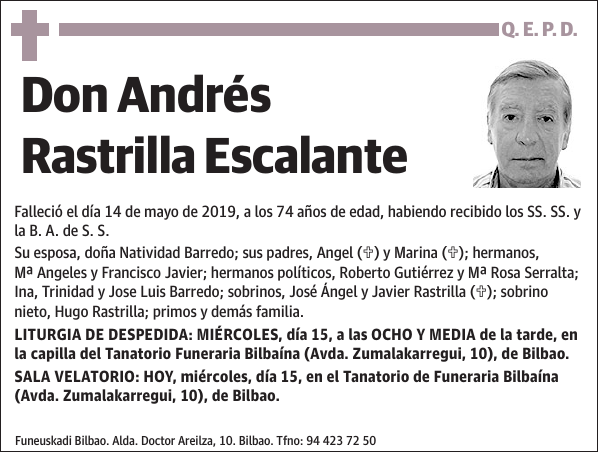 Andrés Rastrilla Escalante