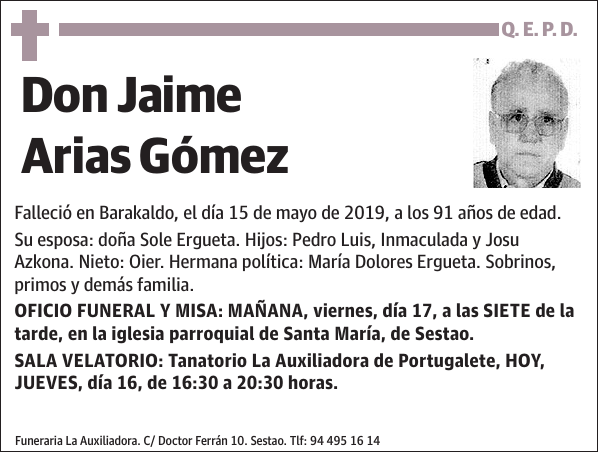 Jaime Arias Gómez