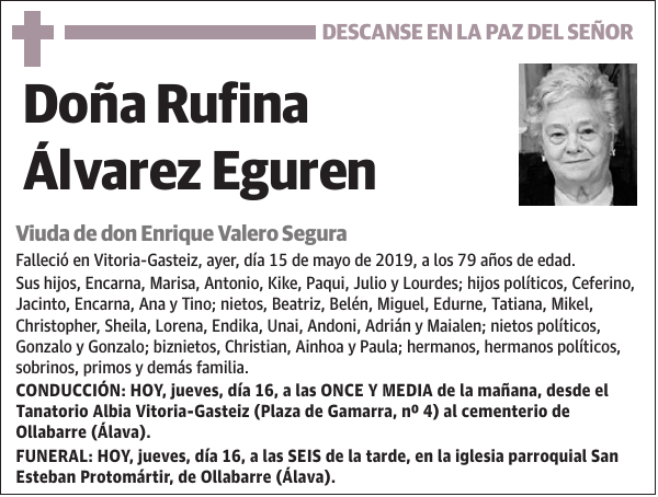 Rufina Álvarez Eguren