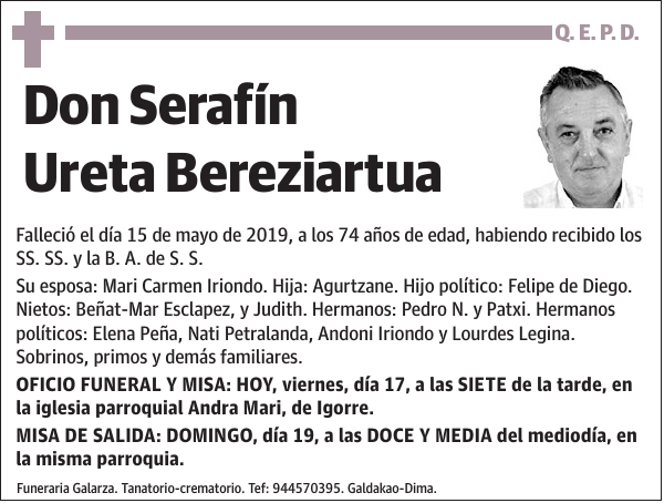 Serafín Ureta Bereziartua