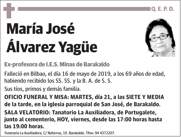 María José Álvarez Yagüe