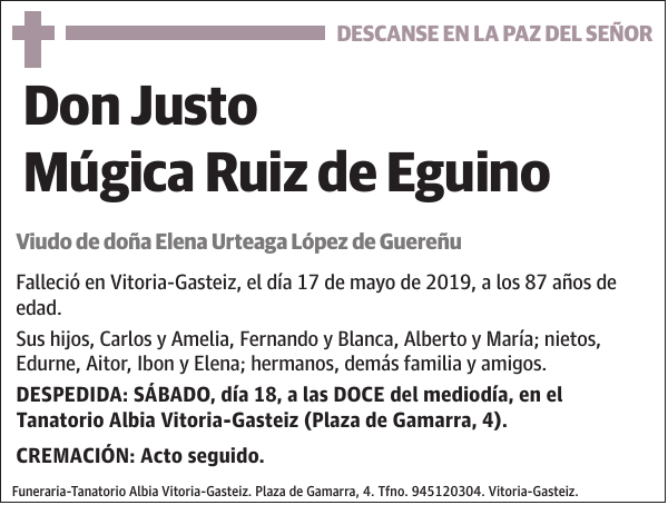 Justo Múgica Ruiz de Eguino