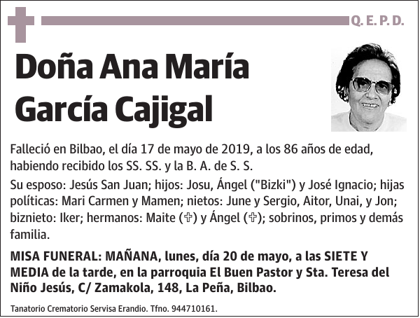 Ana María García Cajigal