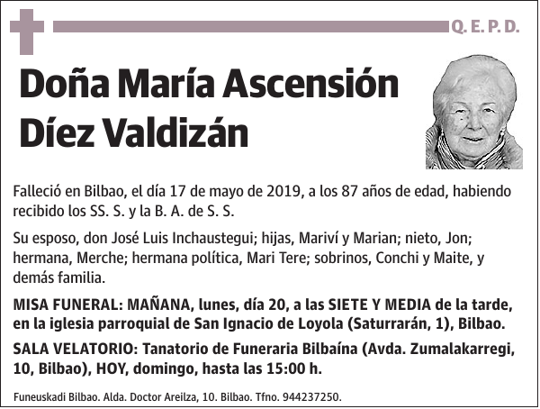 María Ascensión Díez Valdizán