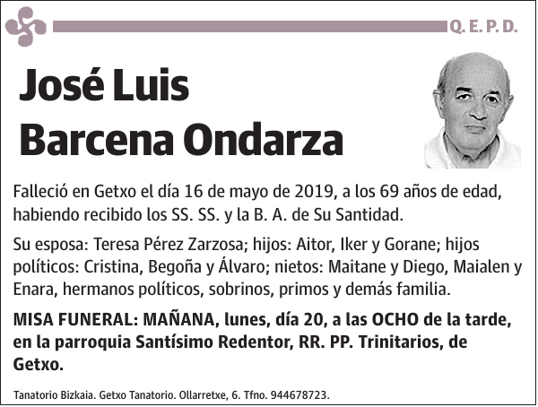 José Luis Barcena Ondarza