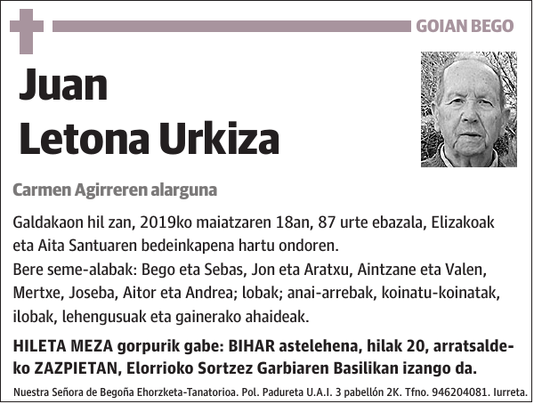 Juan Letona Urkiza