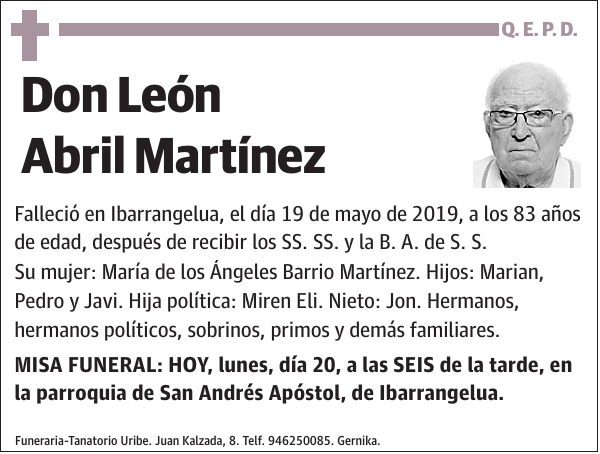 León Abril Martínez