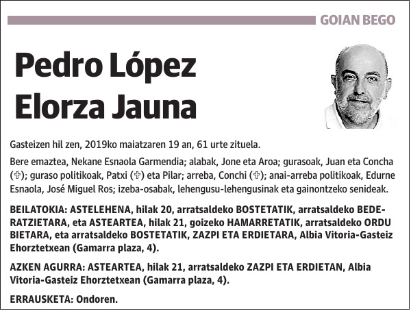 Pedro López Elorza