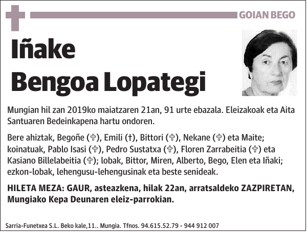 Iñake Bengoa Lopategi