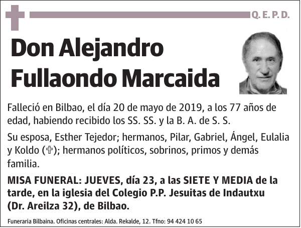 Alejandro Fullaondo Marcaida