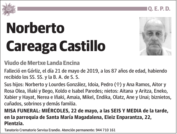 Norberto Careaga Castillo