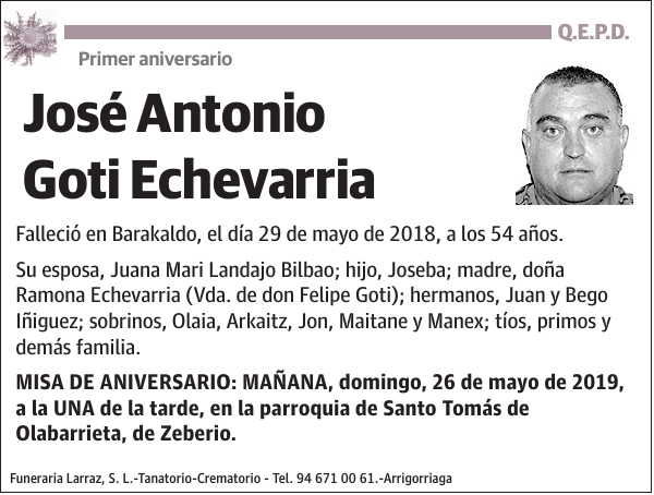 José Antonio Goti Echevarria