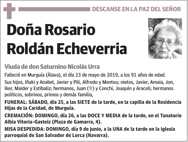 Rosario Roldán Echeverria