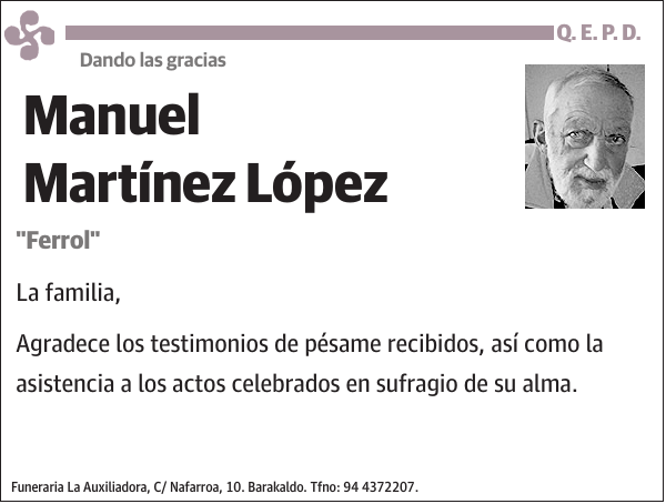 Manuel Martínez López