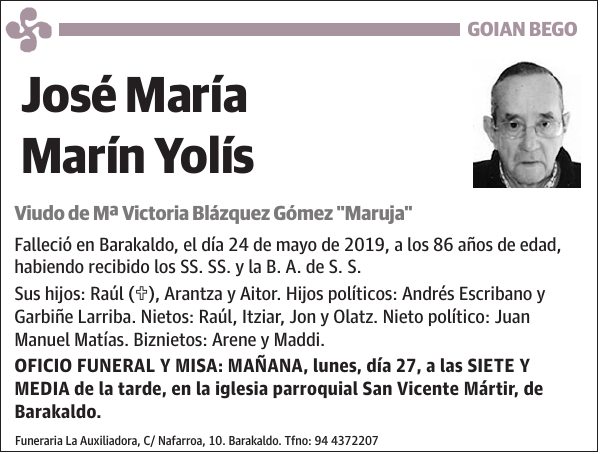 José María Marín Yolís