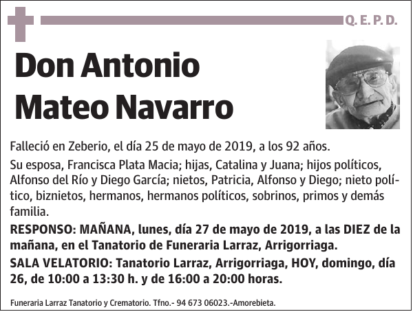 Antonio Mateo Navarro