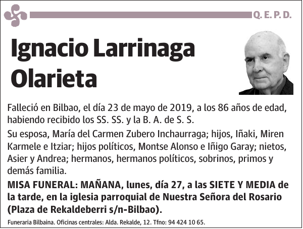 Ignacio Larrinaga Olarieta