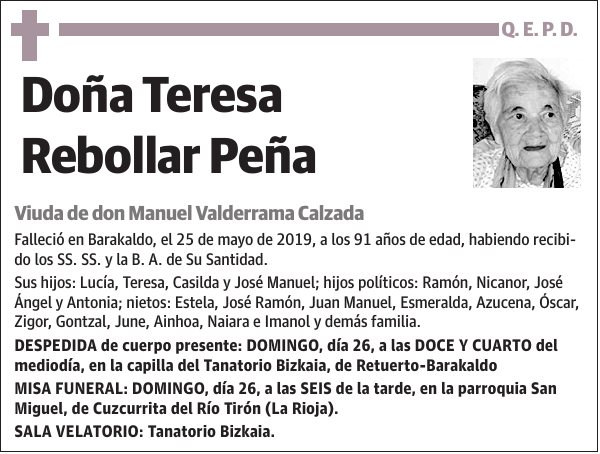 Teresa Rebollar Peña