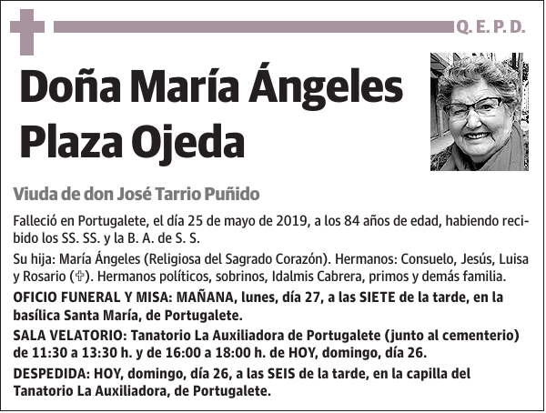 María Ángeles Plaza Ojeda