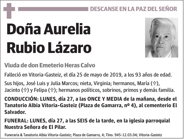 Aurelia Rubio Lázaro