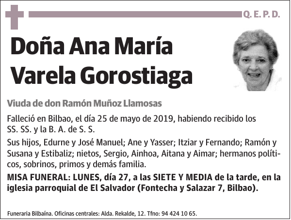 Ana María Varela Gorostiaga