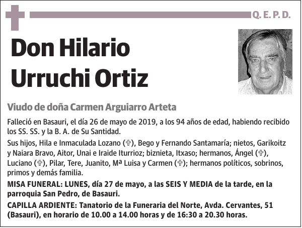 Hilario Urruchi Ortiz