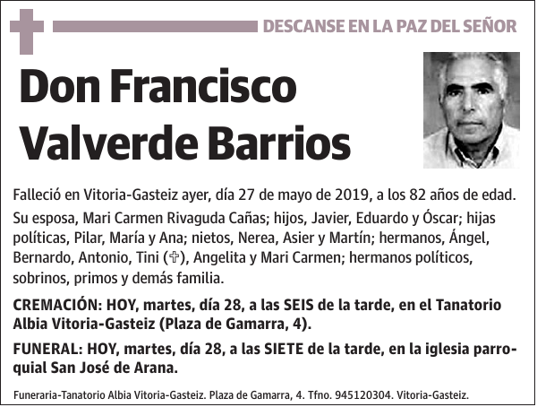 Francisco Valverde Barrios