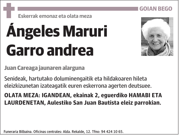 Ángeles Maruri Garro