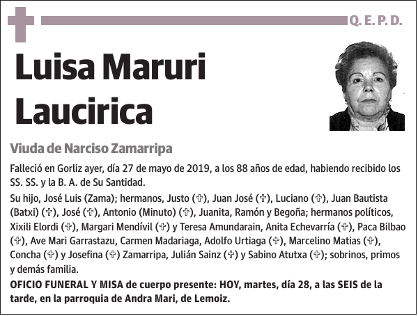 Luisa Maruri Laucirica