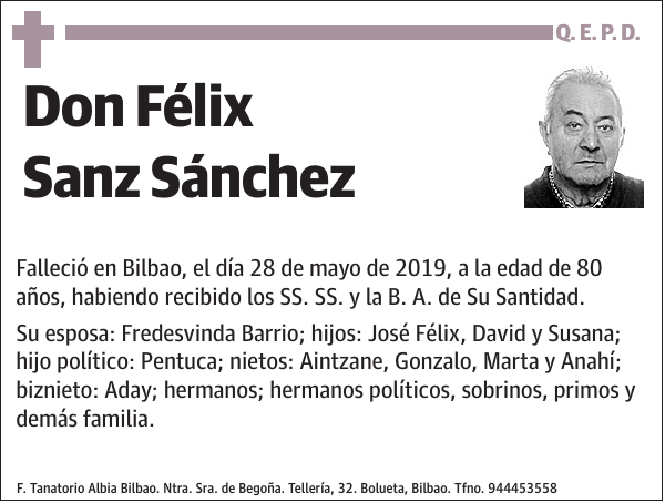 Félix Sanz Sánchez