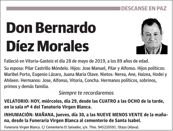 Bernardo Díez Morales