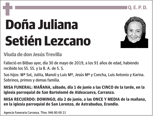 Juliana Setién Lezcano