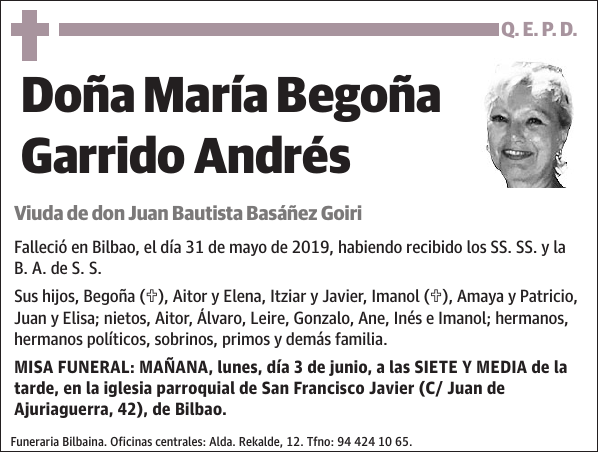 María Begoña Garrido Andrés